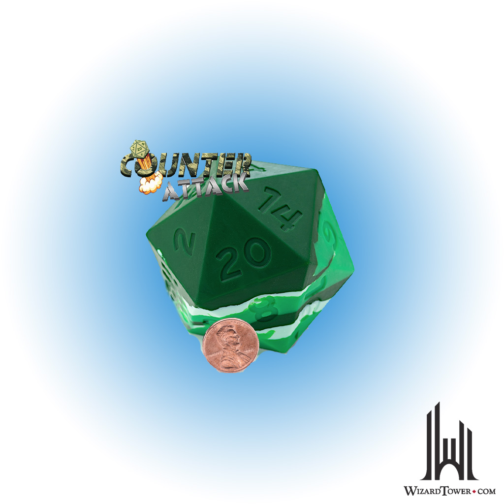Random Encounter Counter Attack Silicone D20